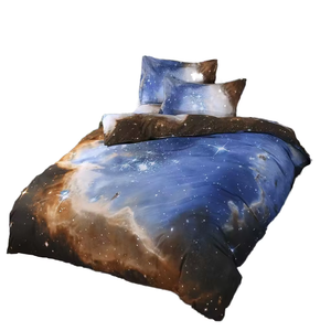 3個印刷漫画寝具セットマシン洗えるデジタル印刷ポリエステル羽毛布団カバーセットソフト枕カバー - Product Image 2