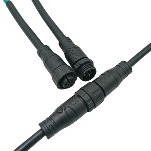 מחבר זכר ונקבה בהתאמה אישית M16 עמיד למים בתקן IP67 עם כבל חשמל 2 פינים, 3 פינים, 4 פינים, 5 פינים עבור פסי לד - Product Image 4