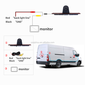 Thứ Ba phanh ánh sáng máy ảnh cho Sprinter/VW Crafter 2007 2019 không thấm nước xem phía sau trở lại ngược phanh ánh sáng cho máy ảnh - Product Image 6