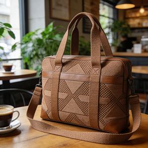 <span class=keywords><strong>Bolso</strong></span> de Mano para Hombre de Uso Diario, Ligero, Moderno y Multifuncional, Tejido en 3D, Entrega Rápida - Product Image 3