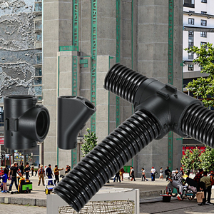 Conector eléctrico en forma de T de poliamida de nailon glándula de conducto de ajuste de <span class=keywords><strong>3</strong></span> vías para Conectores eléctricos - Product Image 4