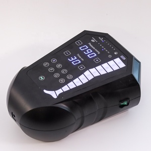 Botas recargables de recuperación de terapia de masaje de aire de compresión de piernas de 12 cámaras con sensor de presión para inflado y desinflado - Product Image 4