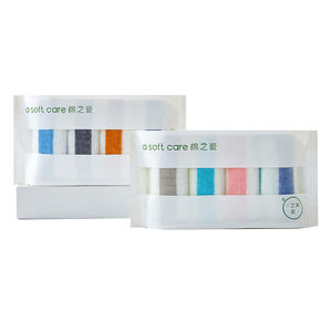 Toallas Antibacterianas para Niños, 100% Algodón, 25x50 cm, Rectangulares a Rayas, para Uso Doméstico - Product Image 3