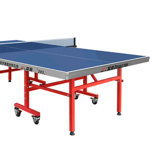Mesa de Tenis de Mesa Double Fish 203, Tamaño Estándar de Competición, Plegable con Ruedas, para Uso en Interiores - Product Image 2
