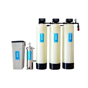 Top mounted Strong Fiberglass Quartz sand carbon filter with automatic valve for Mineral Drinking Water treatment