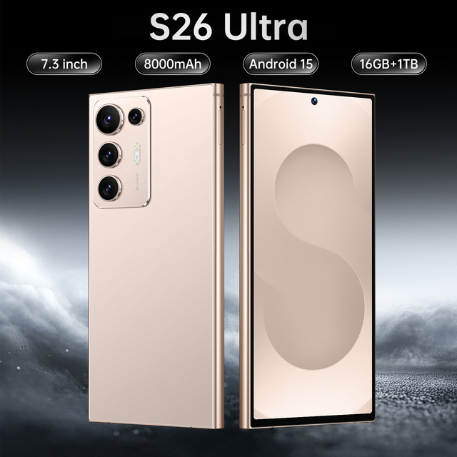 Ultra-low price,2026 hot-selling new model S26 Ultra global version 5G smartphone,7.3-inch HD display,dual SIM,Android phone