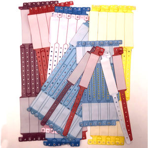Médico Paciente Pulseiras Hospital Escreva em Bandas PVC Identificação Adultos Crianças Recém-nascidos/Médica PVC Pulseira - Product Image 3