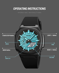 Orologio da Polso Uomo SKMEI 2091 Crono Conto alla Rovescia Impermeabile con 5 Sveglie e Data, Movimento Digitale Giapponese - Product Image 6
