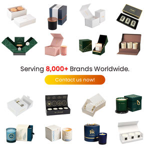 Boîte en papier personnalisée pour bougie parfumée <span class=keywords><strong>Dream</strong></span>, emballages de luxe pour bougies - Product Image 3