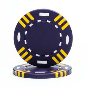 Jetons de poker blancs de 0.0 grammes avec plateau 25/emballage par Casino Supply - Product Image 1
