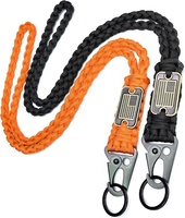 Porte-clés en paracorde tressé OEM avec drapeau américain, collier en corde de parachute, porte-clés en paracorde tressé résistant