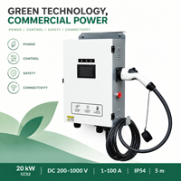 Chargeur mural rapide certifié CE Ocpp 30 kW, Wallbox, CCS pour véhicules électriques, station de recharge EV, chargeur EV 22 kW