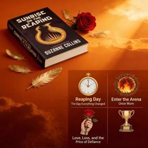 Le lever du soleil sur le champ récolté de Suzanne Collins. Roman préquellé définitif et best-seller des Jeux de la faim - Product Image 2