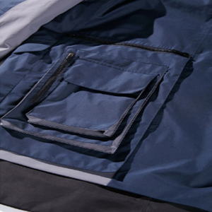 เสื้อแจ็กเก็ตมอเตอร์ไซค์สีน้ำเงินเข้มน้ำหนักเบาเป็นมิตรต่อสิ่งแวดล้อมกันน้ำระบายอากาศขนาดพิเศษออกแบบได้ตามต้องการ - Product Image 2