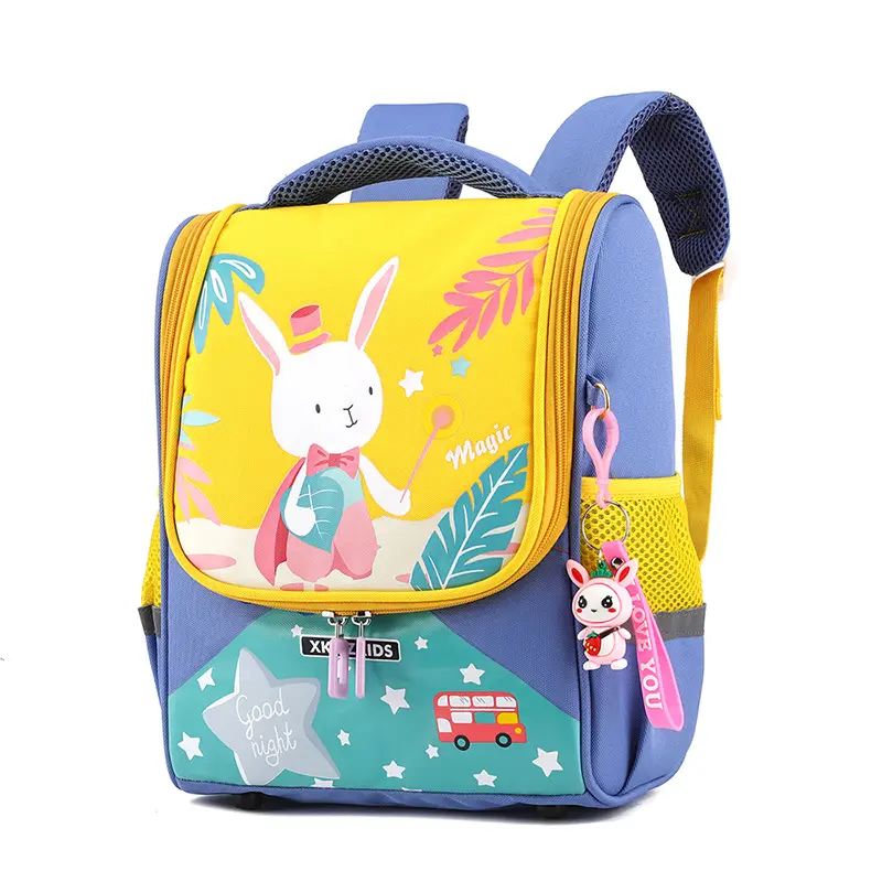 Mochila Infantil กระเป๋านักเรียนสำหรับเด็กผู้หญิง,กระเป๋าเป้นักเรียนประถมกระเป๋านักเรียนลายเจ้าหญิงน่ารักปี3D