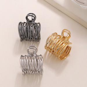 Pinces à <span class=keywords><strong>cheveux</strong></span> en métal pour queue de cheval haute, petites pinces à <span class=keywords><strong>cheveux</strong></span>, barrettes à <span class=keywords><strong>cheveux</strong></span> de requin décoratives - Product Image 2