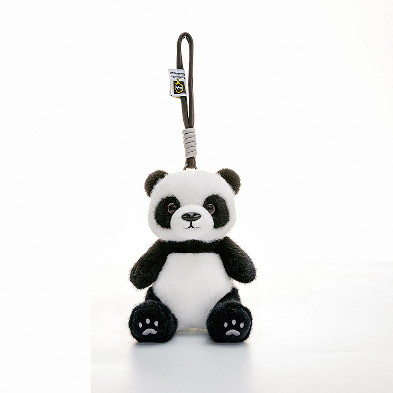 Panda sentado de 15 cm.