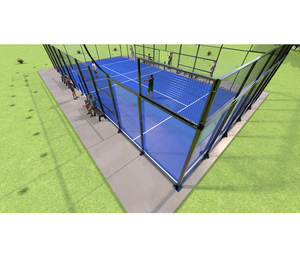 Pilar de Vidrio Estructural de Alta Resistencia para Pista de Pádel Phuoc Thinh, Equipo de Pádel Panorámico Completo, Exportación Global - Product Image 1