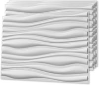 Panneau mural 3D en PVC à coller, auto-adhésif, imperméable, pour une installation facile dans les chambres à coucher et les salles à manger