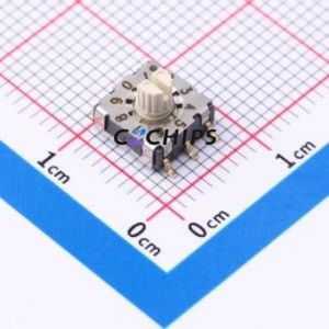 SDCR-10S TR Rotary Encoder Switch Switch ( Number of Detents: 10 )( Encoding Type: True Code )( Operating Temperature: ) - Product Image 1