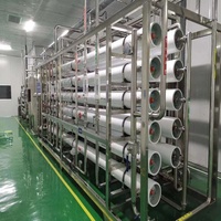 Chaîne de Production Automatique 3 en 1 pour Usine de Purification et d'Embouteillage d'Eau Minérale Pure