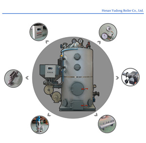 Chaudière à eau chaude automatique à granulés de bois biomasse à économie d'énergie pour le chauffage domestique, hôtelier et de villas, basse pression pour usage industriel - Product Image 3