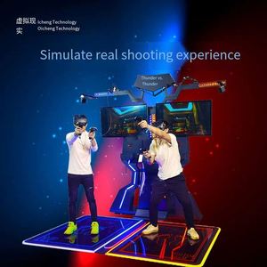 Parque de Atracciones Interior, Cine 9D VR, Juego de Disparos, <span class=keywords><strong>Arena</strong></span> de Realidad Virtual para 2 Jugadores, Batalla VR, Consola de Juegos de Baile Musical - Product Image 3