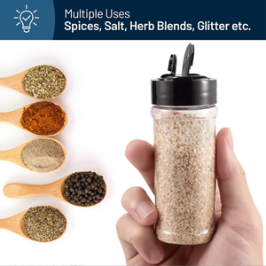 Fabriek Groothandel 100Ml Kruidenfles <span class=keywords><strong>Plastic</strong></span> Himalayan Peper Set <span class=keywords><strong>Shakers</strong></span> Kruidenflessen En Potten Display