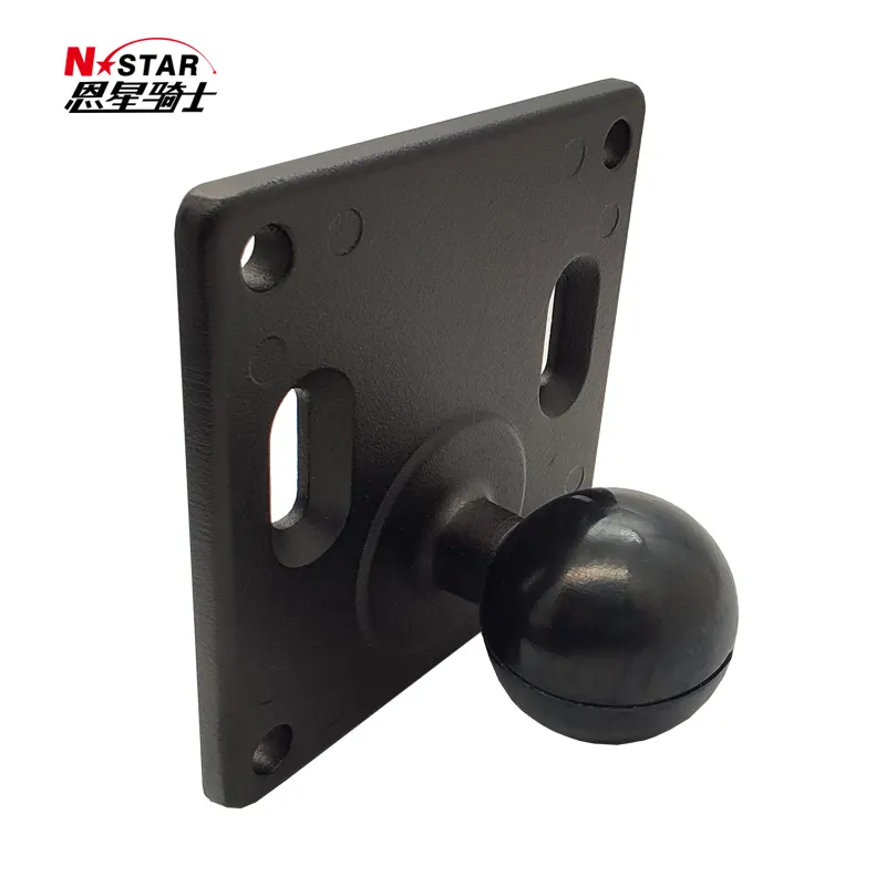 N-STAR Landbouw Computer Navigator Vaste Universele Aluminium Gps Fishfinder Mount 1.5 Inch Diamant Bal Basis Mount