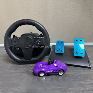 Lunettes 3D VR 5.8G FPV Volant Pédale Caméra Voiture 1:28 Réalité Virtuelle Voiture Espion avec Caméra Vidéo 720P - Product Image 6