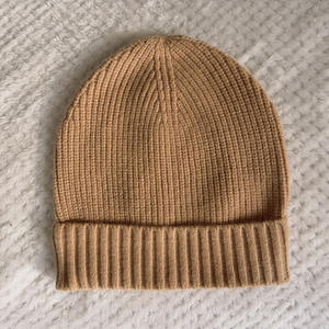 2025 yeni sonbahar kış sıcak kayak şapka siyah lacivert gri katı katlanmış nervürlü manşet akrilik bere şapka erkekler kadınlar için şık seyahat - Product Image 4