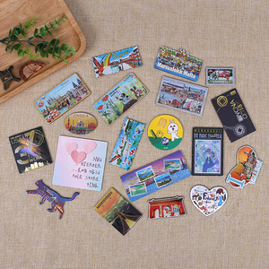 Tùy Chỉnh Làm Bằng Gỗ Nam Châm Thủ Công Mỹ Nghệ Trang Trí London Du Lịch Lưu Niệm Hai Lớp 3D Gỗ MDF Tủ Lạnh Nam Châm Trẻ Em Ngày - Product Image 4