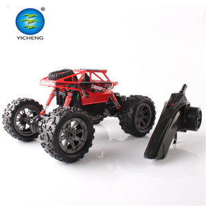 Nuevo diseño de Control remoto 1/10 4Wd juguetes Nitro recargable pasatiempos de montar en <span class=keywords><strong>la</strong></span> pared de escalada monstruo Rc Coche - Product Image 6