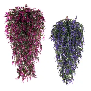 Mur végétal artificiel suspendu en plastique, décoration murale verte de 30 pouces pour la maison, la cuisine, le jardin, le <span class=keywords><strong>bureau</strong></span>, utilisation intérieure/extérieure - Product Image 1