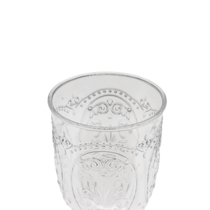 كأس نبيذ كلاسيكي بتصميم أوروبي قديم للأعراس، كأس شمبانيا كهرماني اللون بتصميم بسيط - Product Image 3