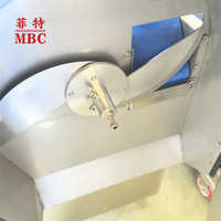 MBC 1000kg/uur Commerciële Snijmachine voor Bladgroenten Spinazie Sla Kool Hakmachine RVS Verwerkingsapparatuur