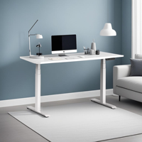 Bureau électrique moderne Cadre de bureau réglable en hauteur Mobilier de bureau Table à hauteur réglable pour le bureau
