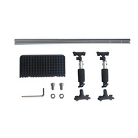 Yonk Fishing Kayak Trolling Motor Mount Rack, Kit de support de support de moteur hors-bord Kayak avec matériel