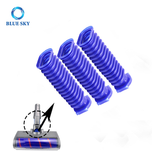 Accessoires pour aspirateur : Rouleau en velours doux, Tuyau d'aspiration bleu de remplacement pour aspirateurs <span class=keywords><strong>Dys</strong></span> V6, V7, V8, V10 - Product Image 2