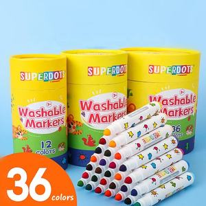 Super September wasch barer Markierung stift für Kinder Aquarell wasch barer Zeichen markierung stift - Product Image 1