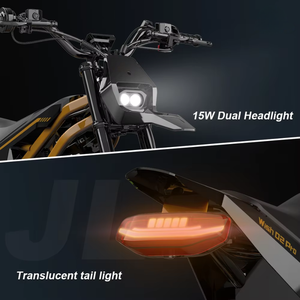 Motocicleta Eléctrica Todoterreno WISH 02 PRO 2500W 60V 27AH, Autonomía de 50 km, Velocidad Máxima de 75 km/h, Nueva Motocicleta Todoterreno - Product Image 5