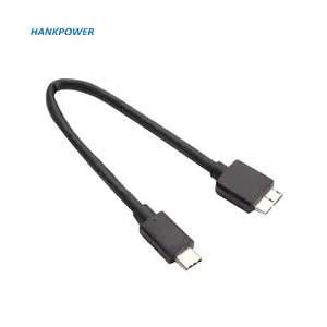 OEM USB3.1 Type-C Nam Đến USB3.0 Micro B Cáp Nam Cho Ổ Cứng Sạc Nhanh USB Loại C Để Micro B Cáp Dữ Liệu