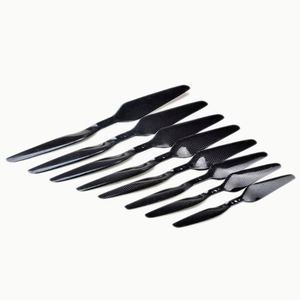 Série d'hélices en fibre de carbone personnalisées, légères, haute résistance, résistantes aux températures, pour avions multirotors RC et avions à voilure fixe - Product Image 1