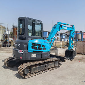 Excavateur d'occasion Kobelco Sk55 de 5 tonnes avec moteur Isuzu et composants du noyau de la pompe Original à vendre - Product Image 1