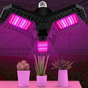 Lumière de croissance LED intérieur extérieur à spectre complet lumière de plante déformable 144 lumière LED pour les semis de plantes - Product Image 4