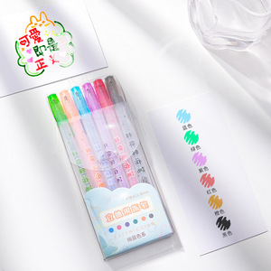 Juego de bolígrafos de gelatina 3D, bolígrafos de Gel con purpurina fluorescente brillante para escribir, pintar, tarjetas de felicitación, libros para colorear, dibujo - Product Image 6
