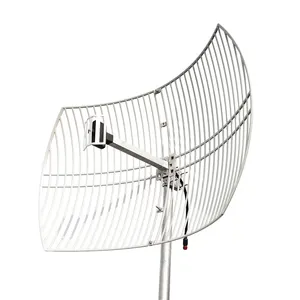 Antena 18dBi 2g 3g 4g 5g Outdoor Parabolic Grid Donor Antenna High Gain 698-3800MHz Aerial for 2G 3G 4G 5G Signal Repeater