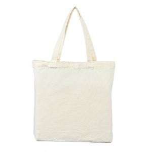 Sac fourre-tout en toile de coton réutilisable et personnalisable avec logo – Sacs de courses vierges en toile - Product Image 4