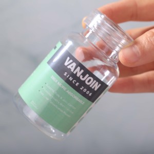 Bouteille de compléments alimentaires en PET ambré avec logo personnalisé, marque Vanjoin, bouchon à vis, design résistant à la lumière 2026, pour probiotiques, enzymes, <span class=keywords><strong>oxygène</strong></span> - Product Image 4