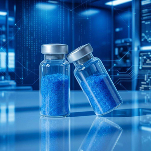 High Quality Cosmetic Grade Lyophilized Peptide Raw Material for Skincare Formulation 10g Glass Bottle Packed Made in China - Product Image 4